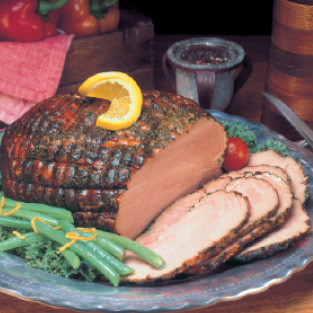 Boneless Peppered Ham, Size Approx. 4 lbs.