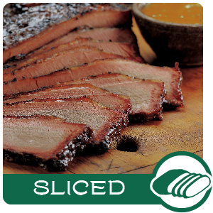 Mesquite Smoked Barbeque Beef Brisket (SLICED)