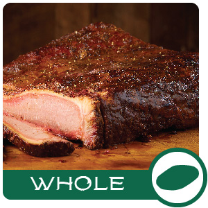 Mesquite Smoked Barbeque Beef Brisket (WHOLE)