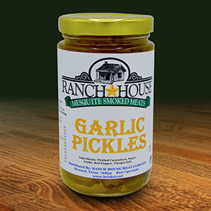 Ranch House Garlic Pickles