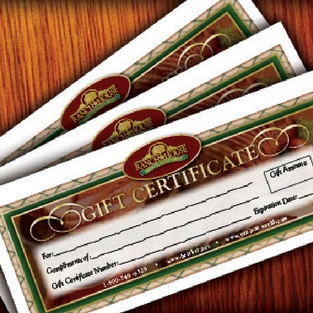 Ranch House Gift Certificates